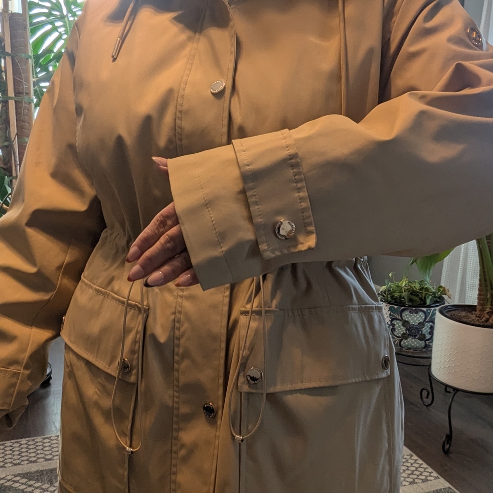 Michael Kors Tan Utility Jacket